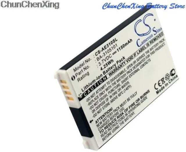 Alt view image 7 of 11 - Cameron Sino Battery for Acer E300, E305, E310, E360 (P/N BA-3105101)