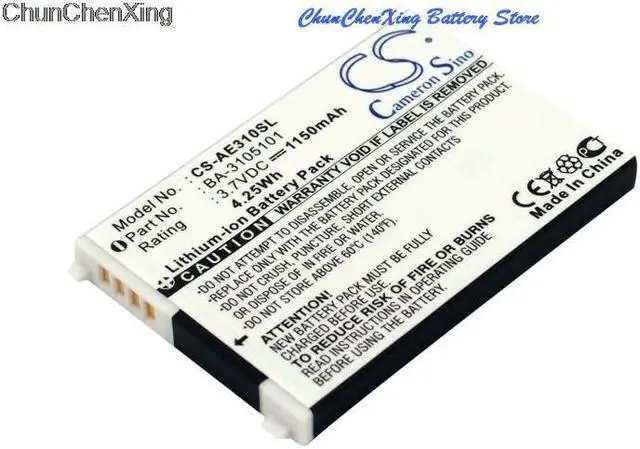 Alt view image 11 of 11 - Cameron Sino Battery for Acer E300, E305, E310, E360 (P/N BA-3105101)