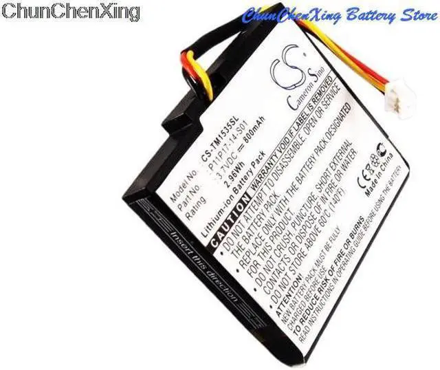 Alt view image 12 of 15 - 800mAh Battery for TomTom VIA 1535 VIA 1535TM Live 1535 Live 1535M VIA 135