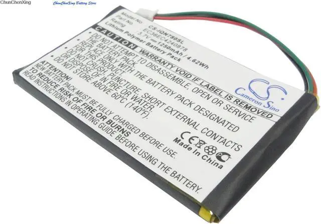 Alt view image 16 of 16 - 1250mAh Battery for Garmin Nuvi 780, 780T, 785, 785T, EC36EC4240878