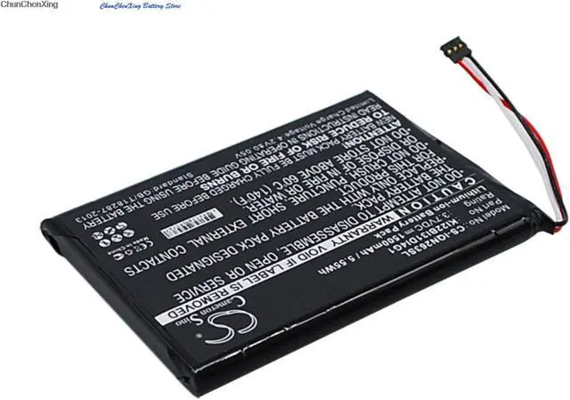 Alt view image 17 of 17 - 1500mAh Battery for Garmin Nuvi 2689LMT, 2639LMT, 2639LMT 6-Inch; KI22BI31DI4G1