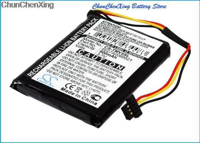 Alt view image 14 of 14 - 900mAh battery for TomTom ONE IQ, V5, 4EK0.001.01 (6027A0089521)