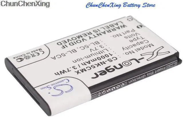 Alt view image 13 of 14 - 1000mAh Battery for BANNO GT03B BBK VIVO K118 Nokia 1280 Vodafone 702NK Hyundai