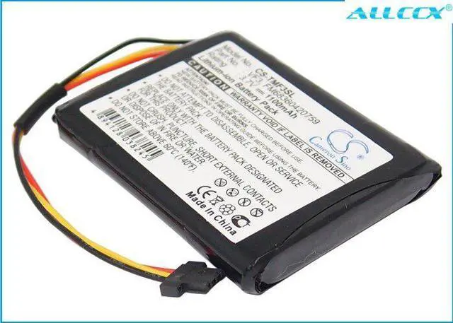 Alt view image 12 of 14 - 1100mAh Battery for TomTom Quanta GPS; FM68360420759, VF3