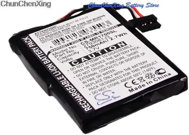 Alt view image 12 of 16 - 750mAh Battery for Magellan RoadMate 1700