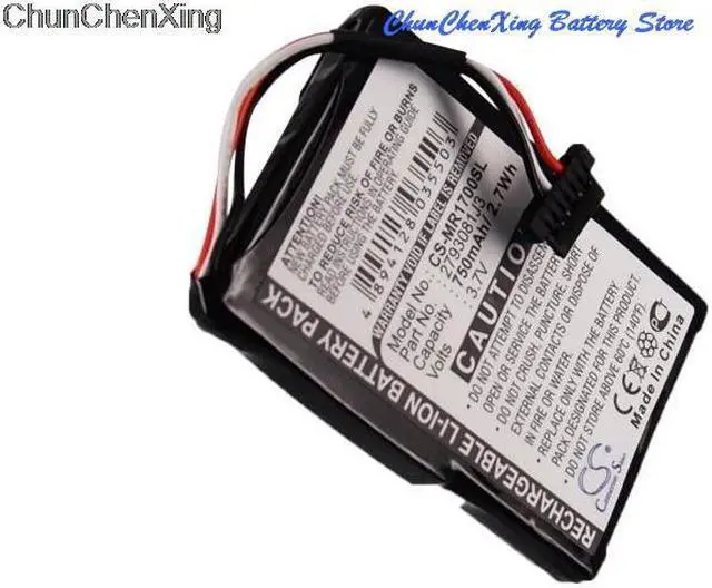 Alt view image 14 of 16 - 750mAh Battery for Magellan RoadMate 1700