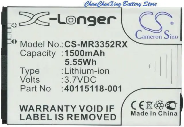 Alt view image 7 of 11 - 1500mAh 40115118.001 Battery for VERIZON Hotspot 2235, Hotspot 2372, Hotspot 3352, Hotspot 4510, Hotspot 4510L, Jetpack 4G LTE, MiFi 4510L, MiFi 4620L