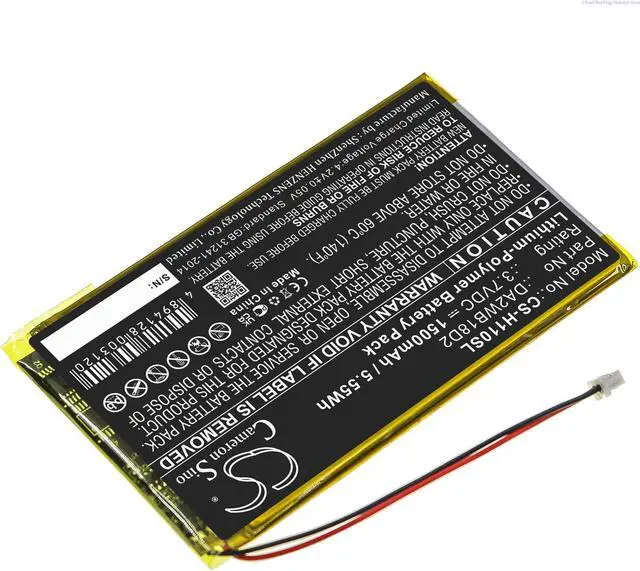 Alt view image 10 of 12 - 1700mAh Battery for iRiver H110, H120, H140, H320, H340, DA2WB18D2