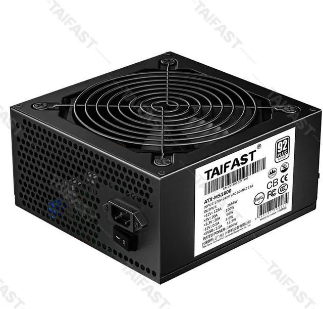 Alt view image 2 of 7 - Taifast ATX-MS1800w high quality 92 plus minging power supply Manufacturer Direct sales ATX 1800W Non-Module in stock strong power supply computer GPU machine PC