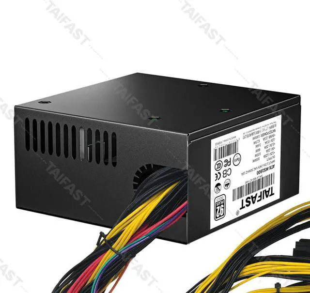 Alt view image 4 of 7 - Taifast ATX-MS1800w high quality 92 plus minging power supply Manufacturer Direct sales ATX 1800W Non-Module in stock strong power supply computer GPU machine PC
