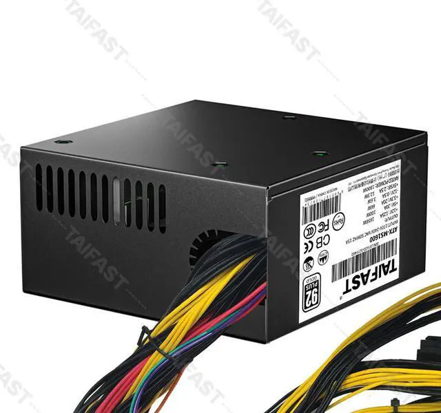 Alt view image 2 of 7 - Taifast 800W SLI / CrossFire Ready Continuous Power ATX12V V2.3 / EPS12V 80 PLUS Certified Active PFC  Haswell Ready Multi-channel full voltage 110v-240v Power Supply