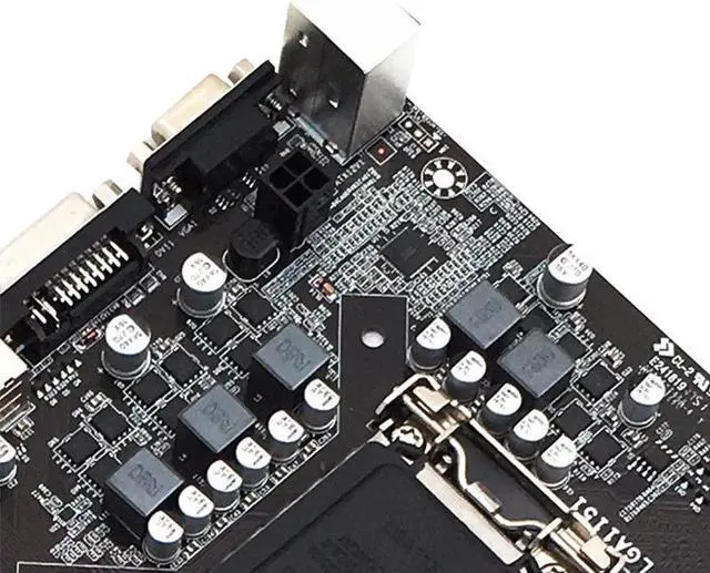 Alt view image 4 of 6 - Taifast 12 GPU Motherboard SATA USB3.0 interface USB2.0 with CPU main board DDR4 Memory dual channel GPU Motherboard PC in stock