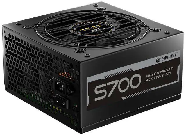 Alt view image 6 of 6 - Taifast S700 600w power efficiency computer switch power supply in stock