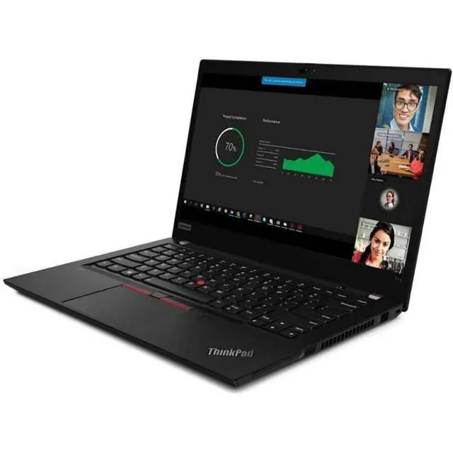 Alt view image 4 of 12 - Lenovo ThinkPad T14s G1 CI7-10610U 8GB 512GB SSD 14in FHD W11P