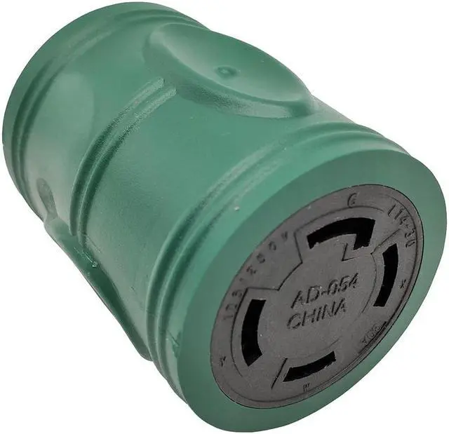 Alt view image 4 of 6 - Parkworld 884968 L5-30P Male to L14-30R for Home Back Power Transfer Switch or House Panel (two hots bridged in female end)