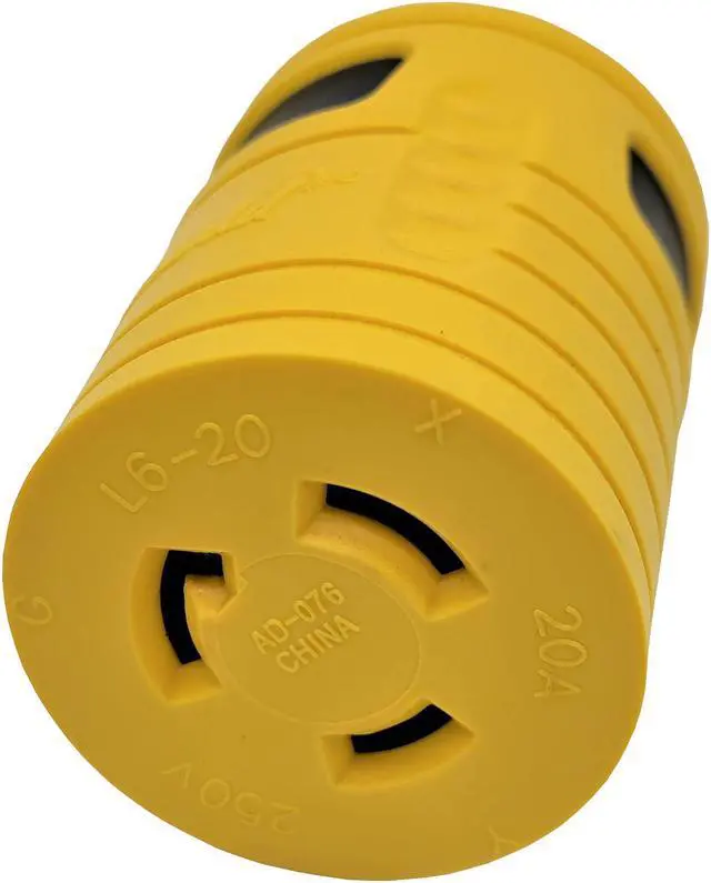 Alt view image 5 of 5 - Parkworld 60707 NEMA L6-30P to L6-20R Adapter, Twist Lock L6 30A Plug to 20A Socket Adapter