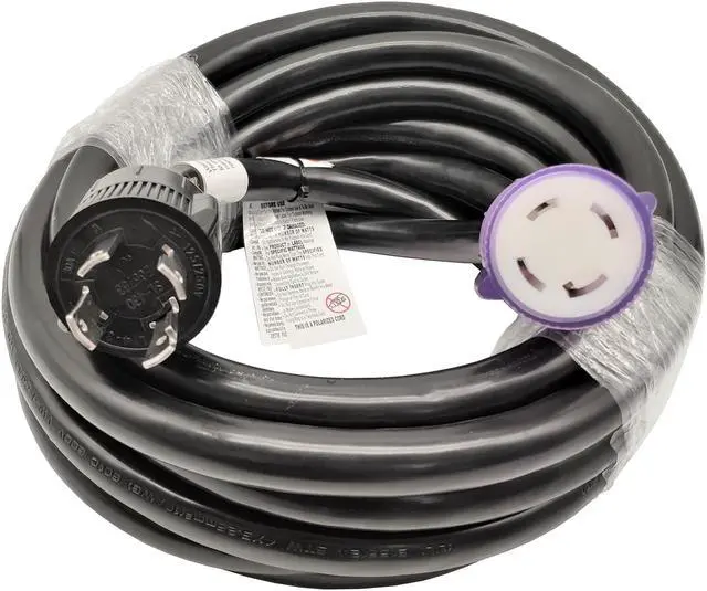 Alt view image 2 of 4 - Parkworld 692286A NEMA L14-30 Extension Cord Generator 4-Prong 20 AMP 125 Volt / 250 Volt 25 ft.