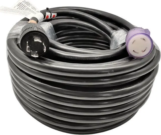 Alt view image 2 of 4 - Parkworld 62305A NEMA L14-30 Extension Cord Generator 4-Prong 20 AMP 125 Volt / 250 Volt 100 ft.