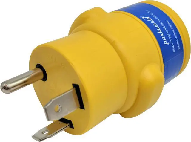 Alt view image 2 of 5 - Parkworld 63289 EV Charging Adapter NEMA TT-30P to 14-50R Straight Type (ONLY for EV or Tesla use, NOT for RV) (One Piece Compact Adapter)