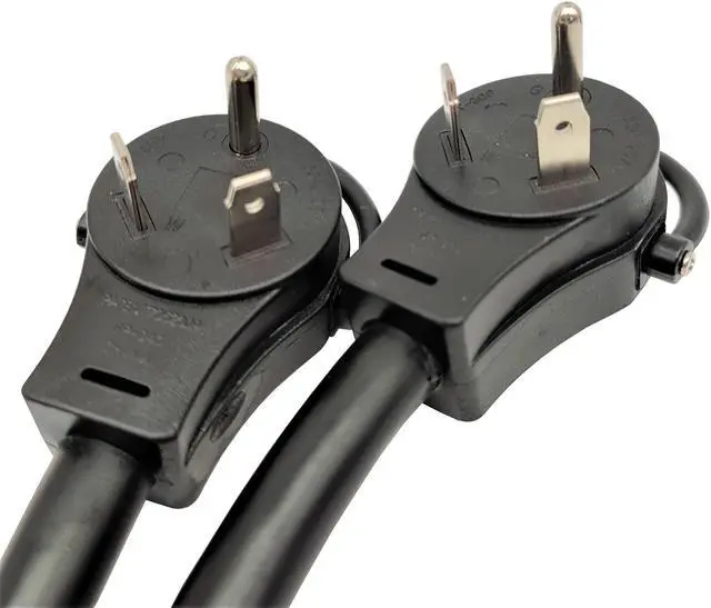 Alt view image 3 of 3 - Parkworld 692361 RV (2)30A to 50A V adapter cord, (2) TT-30P male to 14-50R female, 1.5FT