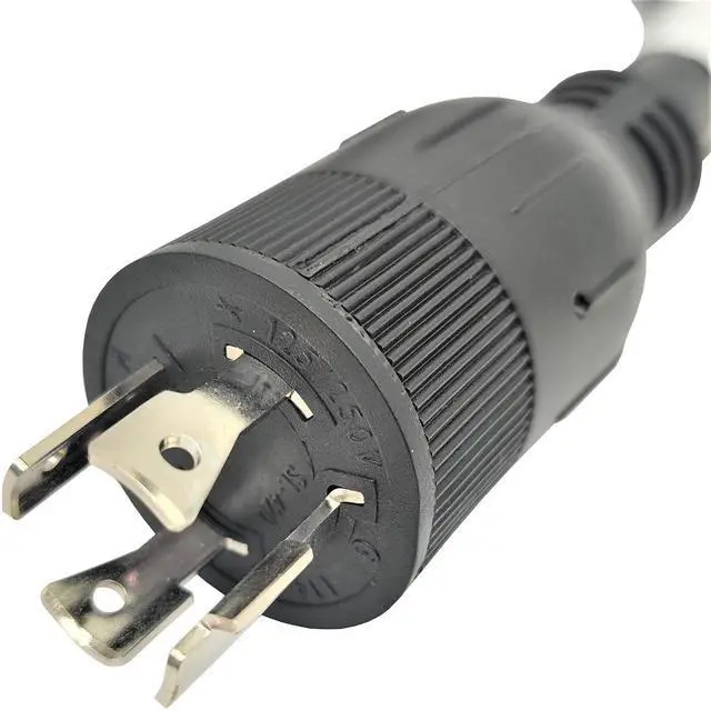 Alt view image 3 of 3 - Parkworld 885262 Generator Adapter Cord 4-Prong Locking 20 AMP L14-20 Plug to 30 AMP Locking L14-30 Receptacle 1 ft.