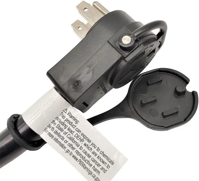 Alt view image 4 of 5 - Parkworld 61117 RV 50 AMP Splitter / EV 50 AMP Splitter Adapter 14-50P Male Plug to (2) 14-50R Female Connector 1.5FT