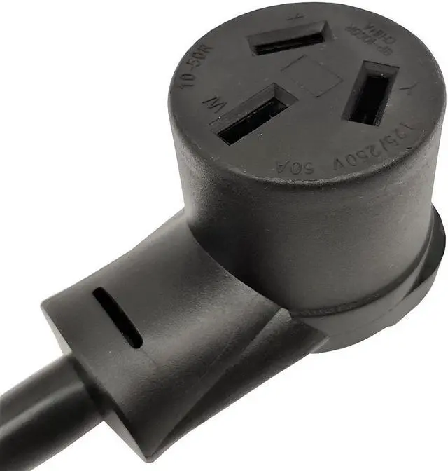 Alt view image 2 of 4 - Parkworld 61650 Adapter Power Cord 20 AMP Plug 6-20P to 10-50R Dryer 3 Prong 50 AMP 250V Receptacle