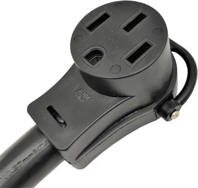 Alt view image 2 of 4 - Parkworld 692378 Welder Adapter Cord 14-60p to 14-50r, Welding NEMA 14-60P Male to RV NEMA 14-50R, 50AMP, 1.5FT