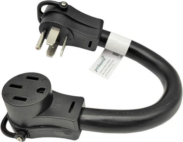 Main image of Parkworld 692378 Welder Adapter Cord 14-60p to 14-50r, Welding NEMA 14-60P Male to RV NEMA 14-50R, 50AMP, 1.5FT