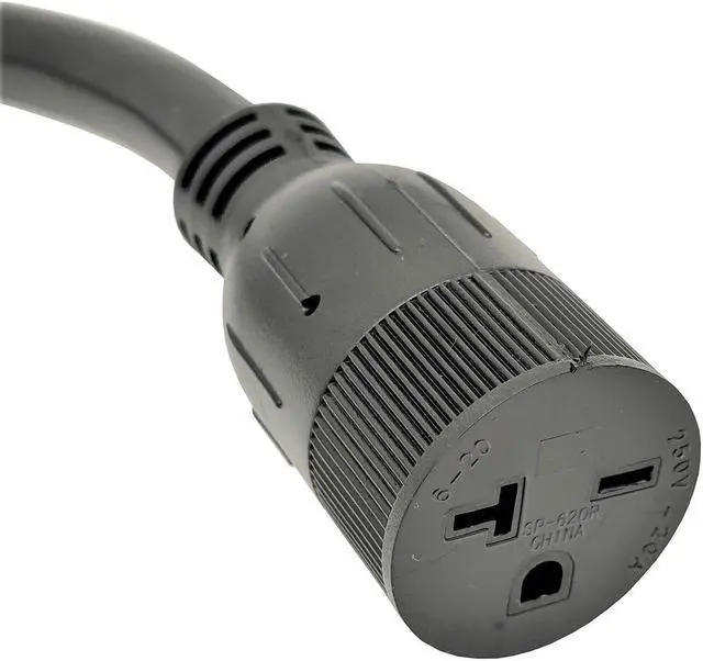 Alt view image 2 of 4 - Parkworld 885156 30 AMP Power Adapter Cord 3-Prong Twist Lock L6-30 Plug to 6-20 (6-15) Receptacle