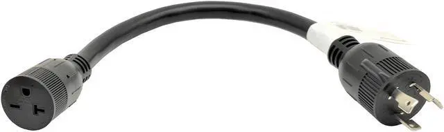 Alt view image 4 of 4 - Parkworld 885156 30 AMP Power Adapter Cord 3-Prong Twist Lock L6-30 Plug to 6-20 (6-15) Receptacle