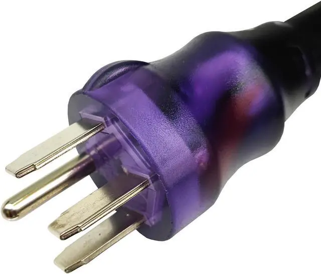 Alt view image 4 of 5 - Parkworld 63043 RV Shore Power 50A Extension Cord Adapter , NEMA 14-50P to SS2-50R Straight Plug for Generator 1.5 ft.