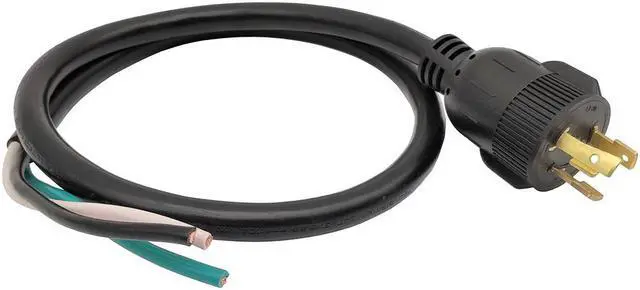 Alt view image 3 of 3 - Parkworld 68093 NEMA L7-30 Plug Twist Lock Male AC Power Cord for 30A 277V 8310W (L7-30P, 3.45FT)