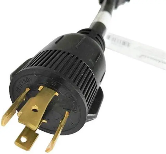 Alt view image 4 of 4 - Parkworld 691852 30 AMP Power Adapter Cord 4-Prong Generator Locking L14-30P Male to RV TT-30R Female with Handle