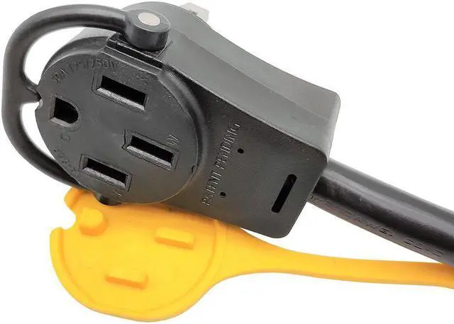Alt view image 5 of 6 - Parkworld 61148 RV Splitter Adapter Cord 14-50P to 14-50R 50A 125V/250V & (3)5-15R Household Tri Outlet 15A 125V
