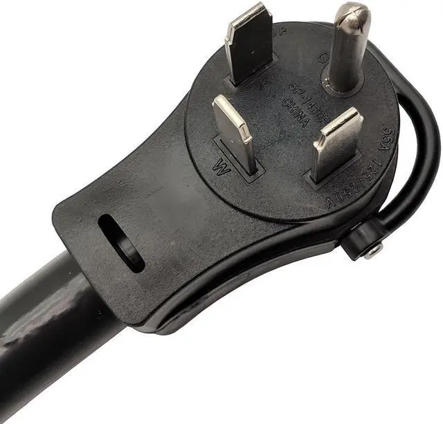 Alt view image 3 of 3 - Parkworld 886191 RV 50 AMP Splitter Adapter NEMA 14-60P Male Plug to (2) 14-60R Female Connector