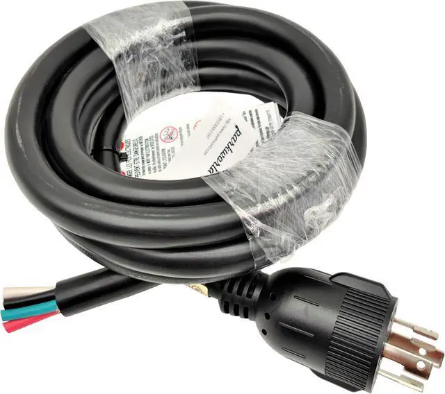 Alt view image 3 of 5 - Parkworld 63913 L14-30P Generator 4-Prong 30amp Twist Lock NEMA L14-30 Plug Power Cord Set, UL Listed 10 ft.