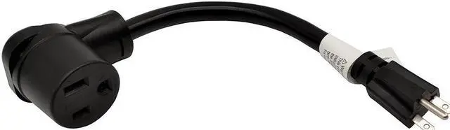 Main image of Parkworld 61384 NEMA 6-15P to 6-50R, A/C 15A to Welder 50A Adapter Cord, 15A 250V 1 ft.