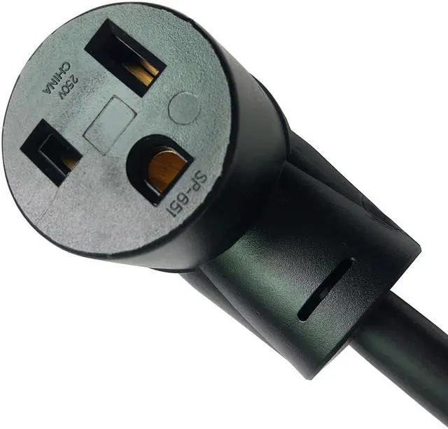 Alt view image 3 of 3 - Parkworld 61384 NEMA 6-15P to 6-50R, A/C 15A to Welder 50A Adapter Cord, 15A 250V 1 ft.