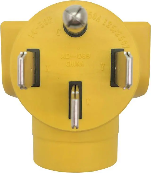 Alt view image 3 of 5 - Parkworld 62893 Camper Adapter NEMA 14-50P to L14-30R One Piece Compact Adapter Output 30amp 250Volt