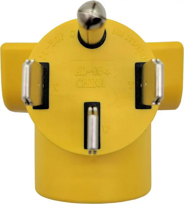 Alt view image 3 of 5 - Parkworld 62848 Welder Adapter NEMA 14-50P to 6-50R One Piece Compact Adapter Output 50amp 250Volt