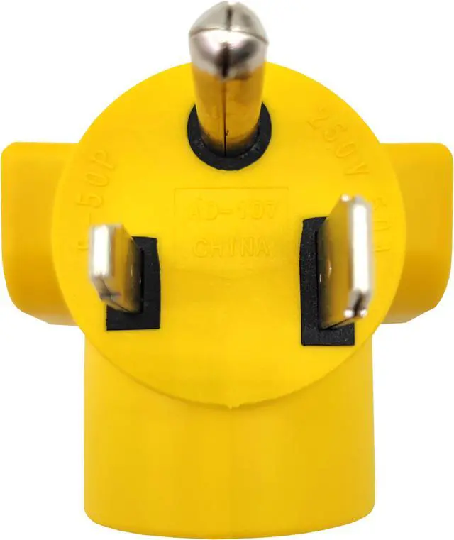 Alt view image 3 of 4 - Parkworld 63203 NEMA 6-50P to 6-30R One Piece Compact Adapter Welder to Workshop Adaptor Output 30amp 250Volt