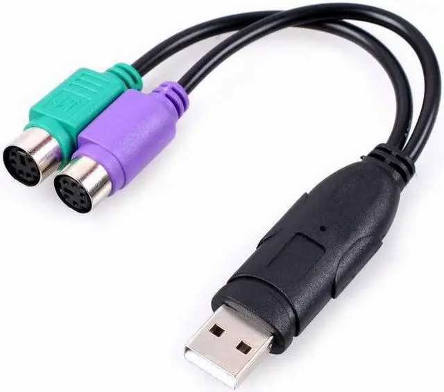 Alt view image 17 of 20 - Monoprice Inc. Ps/2 Keyboard/Mouse To Usb Adapter