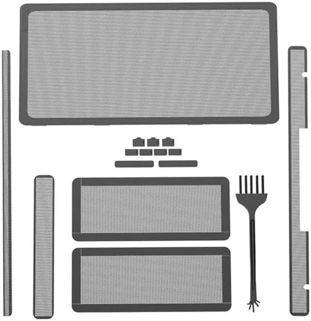 Alt view image 2 of 6 - ADJNPCY Dust Filter Covers for Synology NAS DS1819+ DiskStation Manager Tower Server