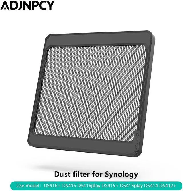 Main image of ADJNPCY Dust Filter Cover for Synology Nas DS916+ DS416 DS416play DS415+ DS415play DS414 DS412+ 4Bay Storage servers