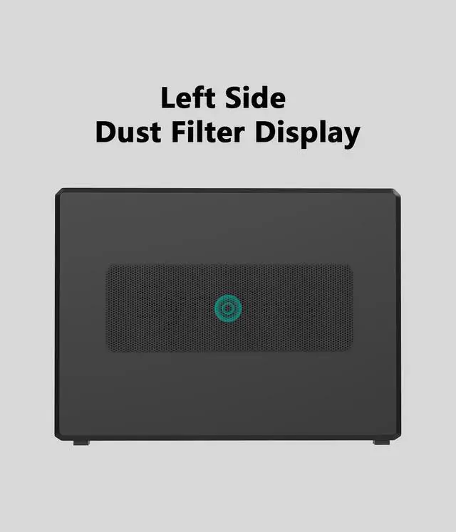 Alt view image 4 of 6 - ADJNPCY Dust Filter Cover Protective for Synology DiskStation DS1520+ DS1522+NAS 5-Bay Manager Server