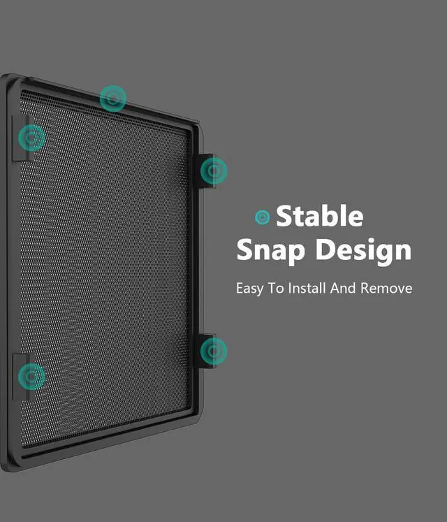 Alt view image 3 of 7 - ADJNPCY Dust Filter Covers for Synology NAS DS923+ DS920+ DS918+ DS418+ DiskStation Manager Tower Server