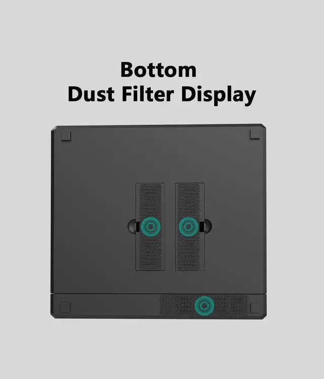Alt view image 6 of 7 - ADJNPCY Dust Filter Covers for Synology NAS DS923+ DS920+ DS918+ DS418+ DiskStation Manager Tower Server