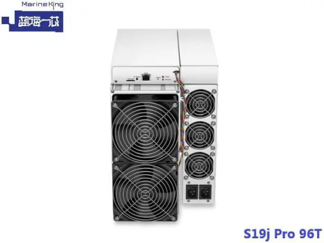 Alt view image 2 of 8 - Bitmain Antminer S19j Pro 96T BTC Miner
