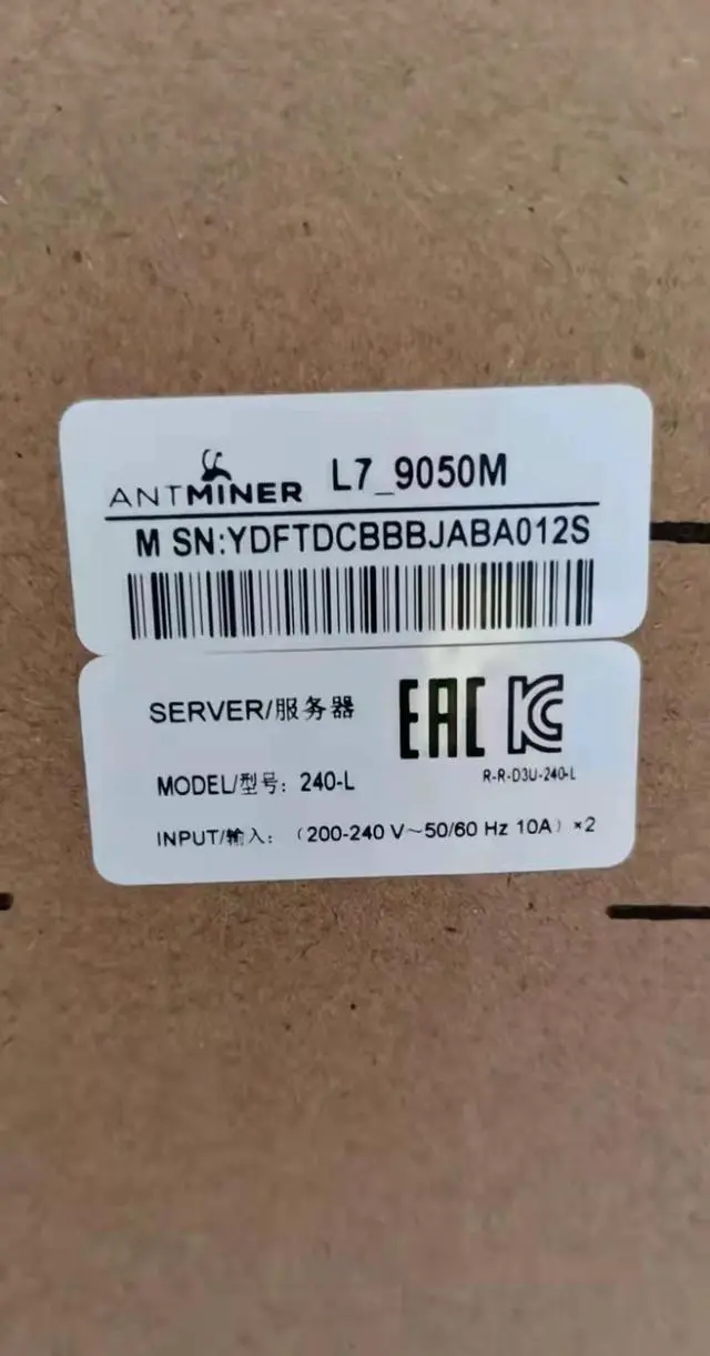 Alt view image 5 of 6 - Bitmain Antminer L7 9050Mh LTC Miner